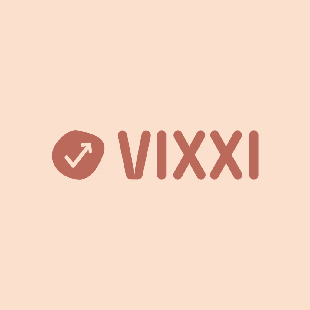 Logo identiteit voor Vixxi Marketing